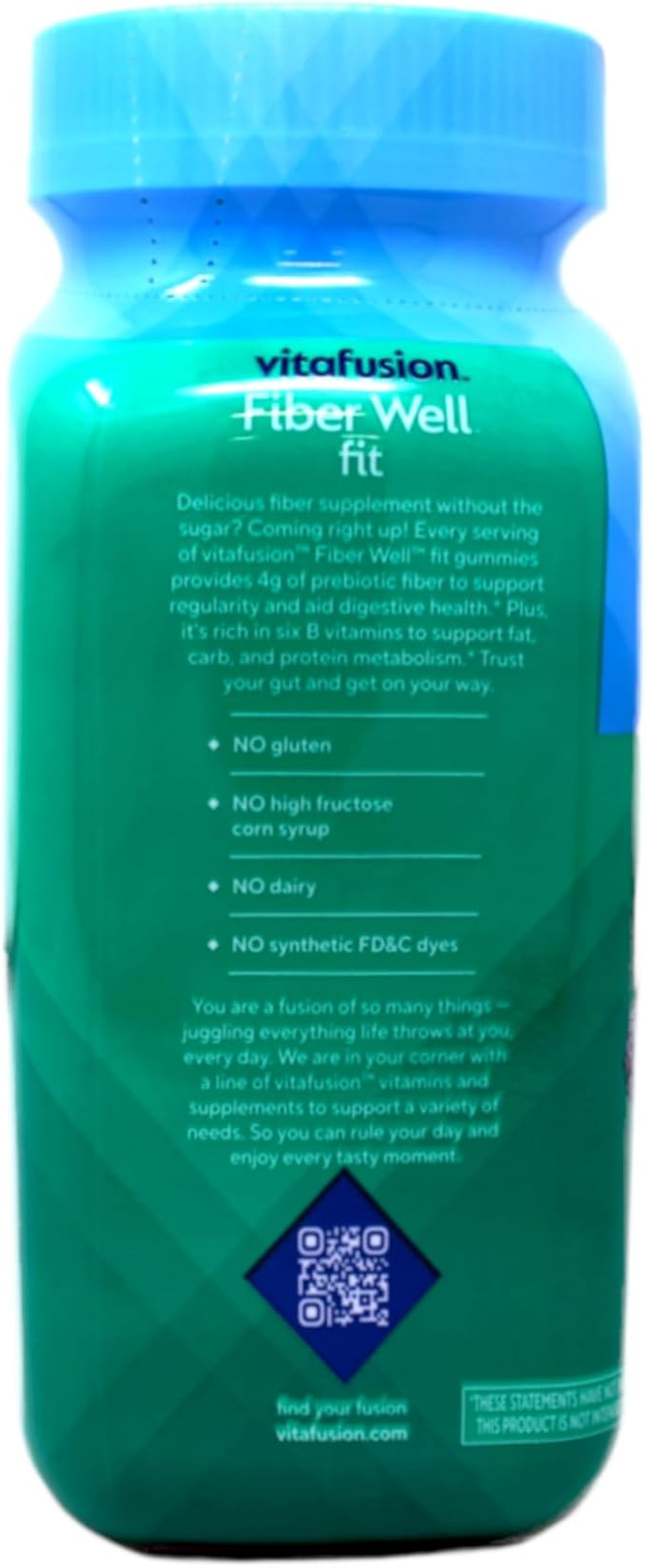 Fiber Well Fit Gummies 4 Pack (90 Count)