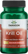 Swanson EFA Krill Oil-MAX STR 1 G 30 SGELS