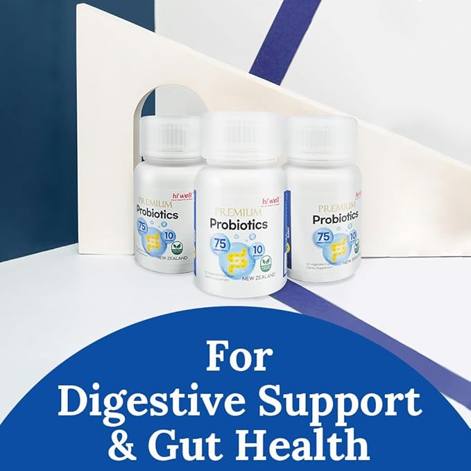 (Pack of 2) Hi Well Premium Probiotics 60Vegetarian Capsules