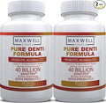 Pure Denti Pro Formula Probiotic 40 Billion CFU with Prebiotics Dental Health Bad Breathe Solution 60 Capsules 30 Day Supply (2)