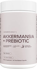 Aventus Women’s Daily Akkermansia + Prebiotic 10 Billion AFU 30 Vegan Capsules Supports Gut Lining Microbiome Balance &amp Digestive Health