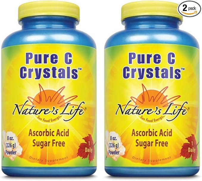 Nature's Life Pure C Crystals | 8 oz (Pack of 2)