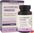 Omega 110 w/LYSOVETA LPC | EPA &amp DHA Supplements for Brain &amp Retina Health | Focus Attention Memory Mood &amp Vision | 6X Higher Absorption Than Fish Oil | High Potency Omega-3 LPC-DHA