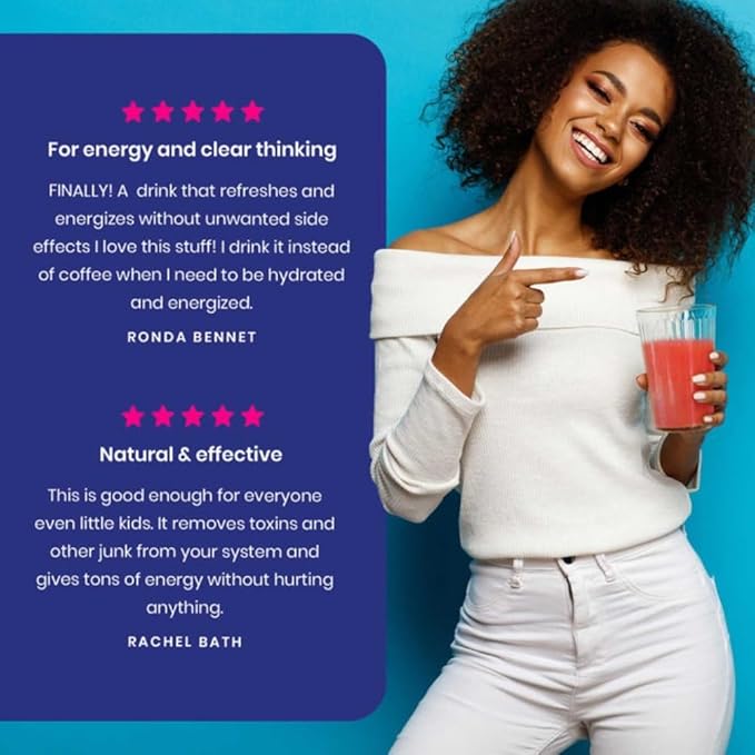 FocusUP Think Drink – Natural Energy &amp Focus Supplement Powder with Acetyl L-Carnitine Rhodiola DMAE &amp Huperzine-A | Brain Support Mental Clarity &amp Smooth Energy | 12 Sugar-Free Stick P