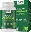 Fish Oil Alternative - Vegan Omega 3 Supplement Algae Oil DHA EPA DPA - Plant Based Omega 3 Fatty - Organic &amp Non-GMO - 150 Softgels