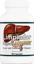 Limpiador Hígado y Vesícula Liver Support with Boldo Extract and Milk Thistle Extract 90 Vegetarian Capsules