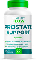 SPRESSO (1 Pack) Healthy Flow Capsules All Natrual Prostate Support Supplement Pills with Premium Ingredients Official HealthyFlow for Maximum Strength Overall Health &amp Wellness (60 Capsules)