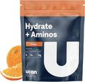 UCAN Hydrate + Aminos Orange 20 Serving Bag Keto Sugar-Free Electrolyte + Muscle Recovery Essential Electrolytes + EAAs &amp BCAAs Non-GMO Vegan for Runners Gym-Goers Performance Athletes