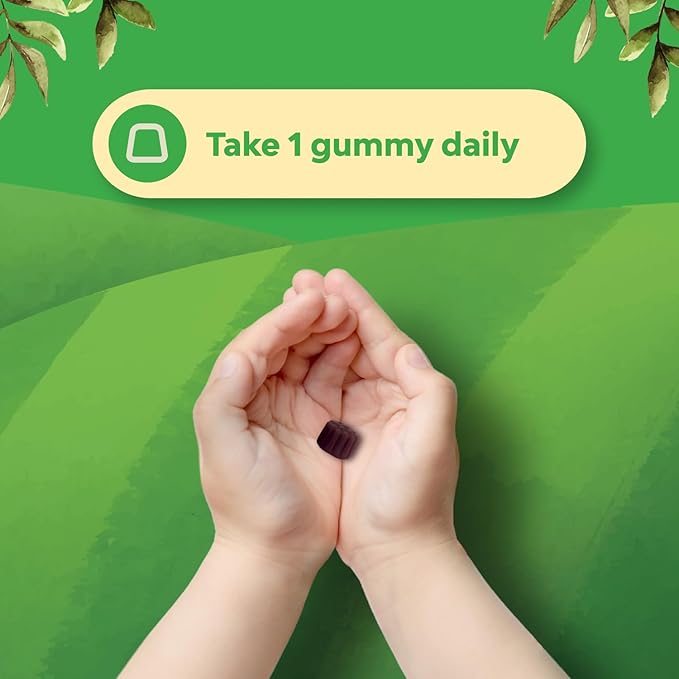 Bundle of Omega DHA Gummies for Kids - Fatty Acids Omega 3 6 9 with Vitamin C for Brain Immunity &amp Vision and Sambucus Elderberry Gummies for Kids Health with Zinc &amp Vitamin C for Immune Supp