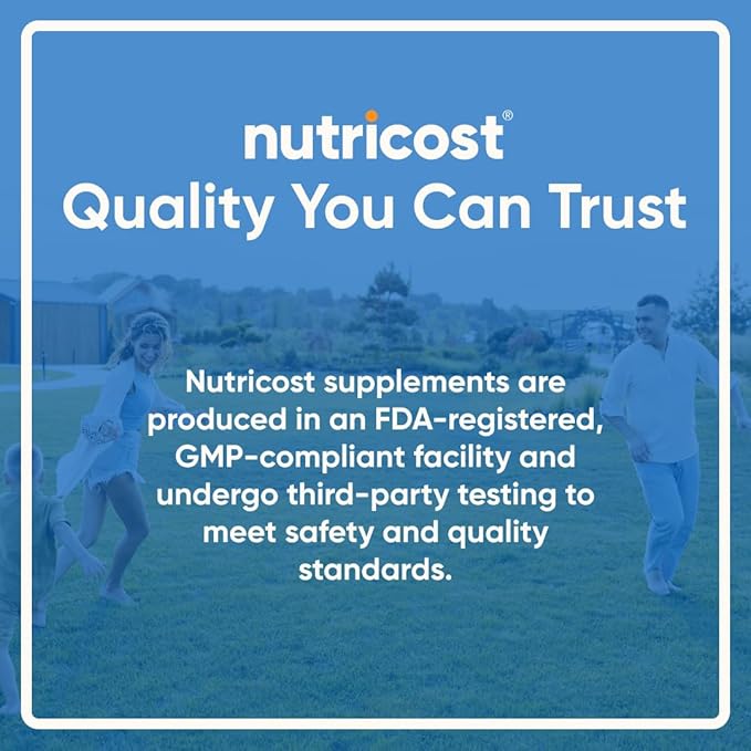 Nutricost Magnesium L-Threonate As Magtein 2000mg 120 Capsules - Non-GMO Gluten Free Vegetarian Friendly