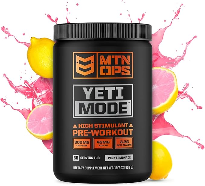 MTN OPS Creatine + Yeti Mode Pink Lemonade Bundle