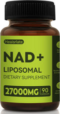 NAD+ Supplement 1000mg with Resveratrol &amp Quercetin - Nad Nicotinamide Adenine Dinucleotide Anti-Aging Formula - Cellular Energy Booster &amp Brain Health Support - NMN Alternative NAD Supplement