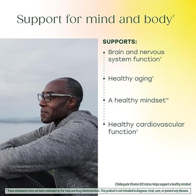 MegaFood Extra Strength Methyl B12 Vitamins Bioavailable Vitamin B12 3000mcg Per Serving Supports Energy Metabolism &amp Nervous System Health Beet Root Vegan Gluten Free 90 Capsules 90 Servin