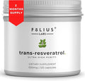 FOLIUS LABS Ultra High Purity Resveratrol Capsules - 99% Trans-Resveratrol - Japanese Knotweed Extract - Support Immunity Support Healthy Aging - 120 Caps Reservatrol Supplement