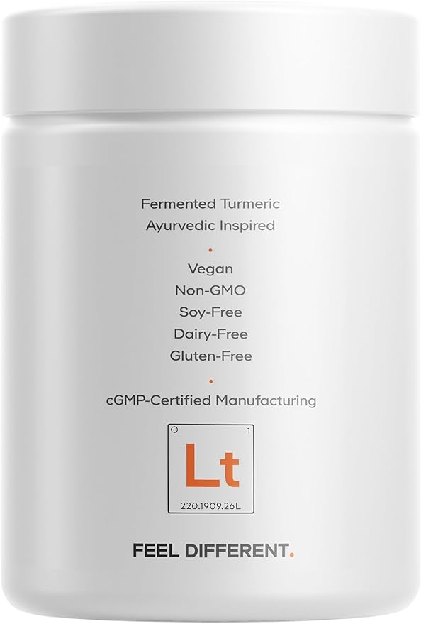 Codeage Organic Turmeric Supplement - 95% Curcumin Extract Pills - Liposomal Fermented Botanical Blend Black Pepper Ashwagandha Ginger Stephania Boswelia Cumin Digestive Bitters - 90 Capsules