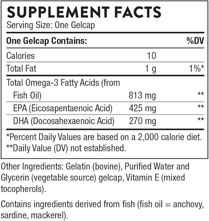 THORNE - Wellness Essentials Bundle - Omega-3 &amp Multivitamin Combo - Super EPA &amp Basic Nutrients 2/Day - 30 Servings