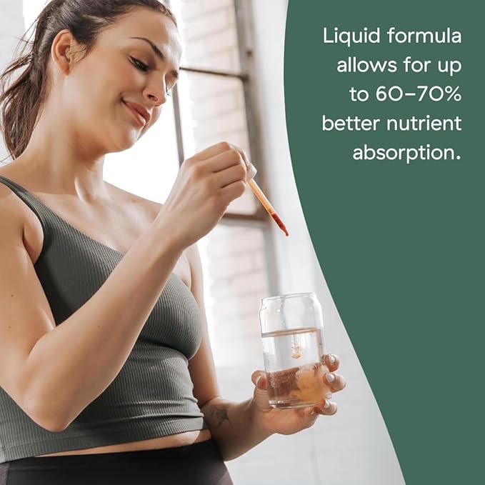 Better Family - Liquid Daily Multivitamin - All-in-One Wellness Drop - All Ages &amp Genders - Methylated Vitamins - No Sugar or Artificials - Gluten Free Non-GMO - Dietary Supplement - 2oz (60 ml)