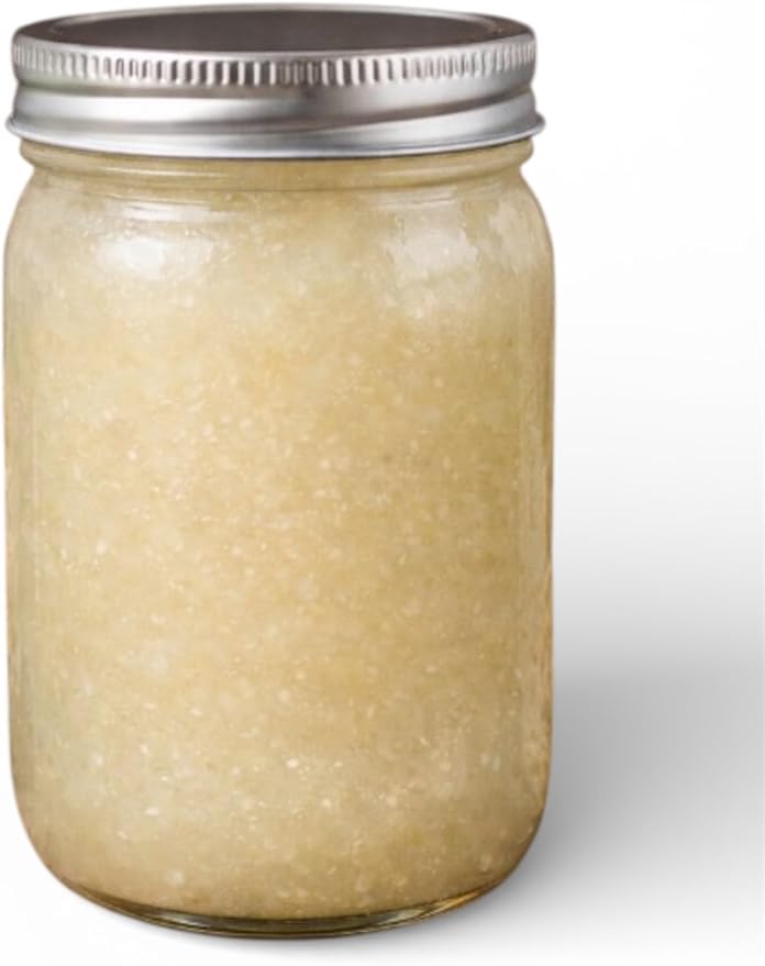 Wildcrafted Sea Moss Gel – 16 oz Jar – Natural Irish Moss Gel – Smooth Mineral-Rich Superfood – Vegan Non-GMO (Unflavored) Sweetened with raw Honey