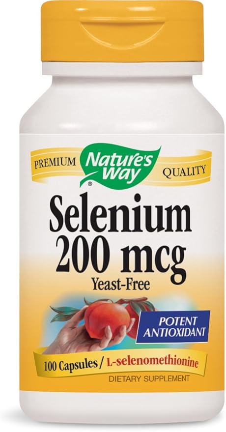 Selenium 200mcg 100 Capsules (Pack of 2)