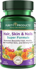 Purity Products - Hair Skin and Nails Super Formula30 Capsules