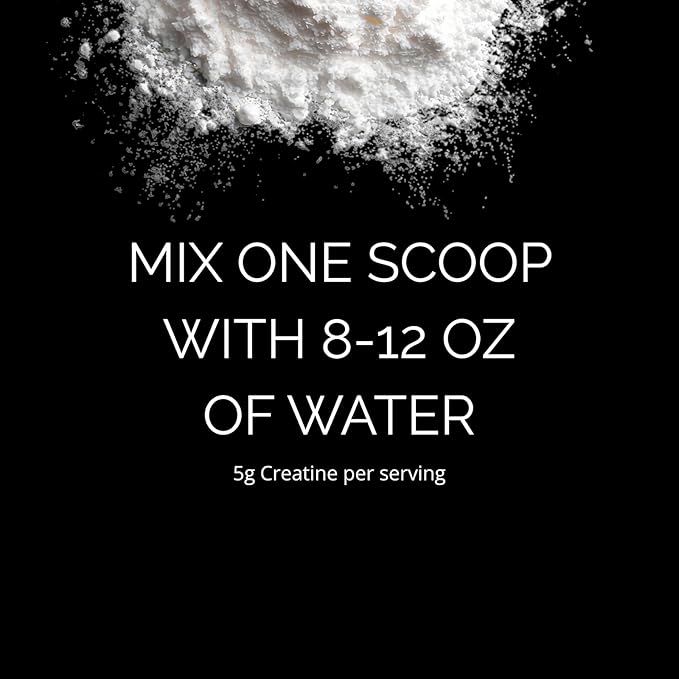 Creatine Powder | 5g Creatine Monohydrate per Serving| Third Party Tested | Muscle Strength &amp Recovery | 30 Servings (Unflavored)