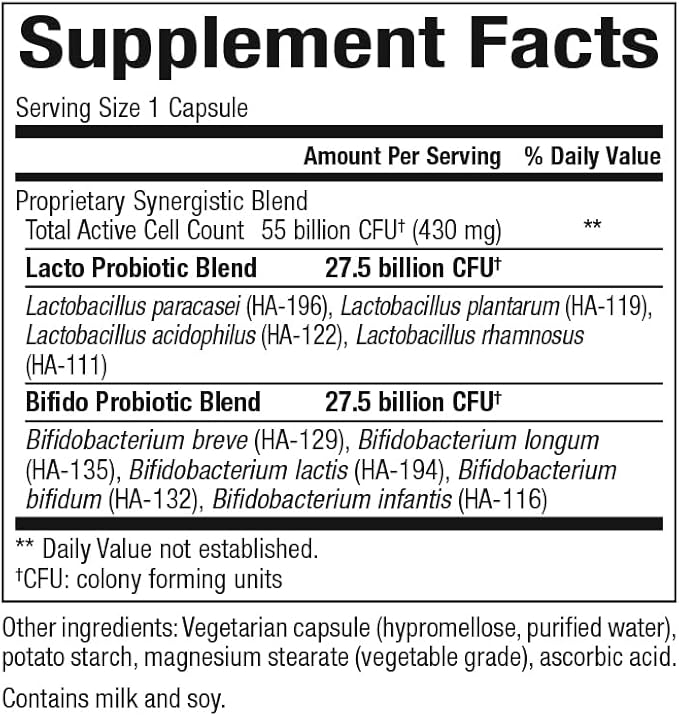 Natural Factors Ultimate PROBIOTIC Women's Ultra 55 Billion 30 Vegetarian Capsules