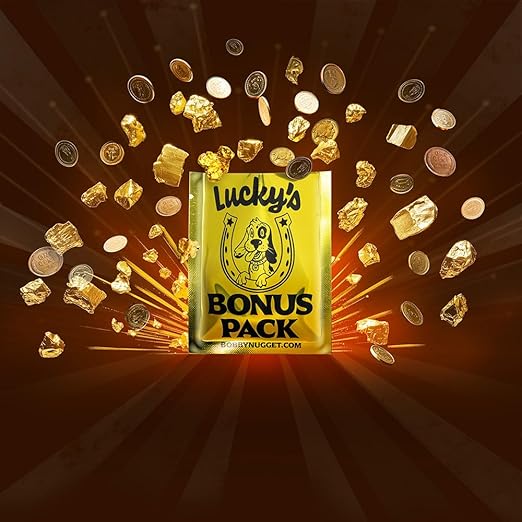 Gold Paydirt Prospecting Bag | Guaranteed Gold | Gold Rush Panning Concentrates + Lucky’s Bonus Bag | 1/4 Gram of Gold