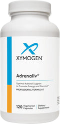 XYMOGEN Adrenaliv - Adrenal Support Supplement* - Stress Response Energy &amp Stamina Support* - Non-GMO Gluten-Free Dairy Free - 120 Capsules