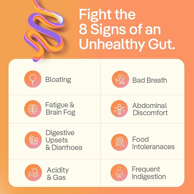 The Good Bug Gut Balance Stick for Gut Health Strong Digestion &amp Immunity | Probiotics + Inulin + Vitamin C | for Men &amp Women | 3Bn CFU of Clinically Proven Strains | 90 Days Pack