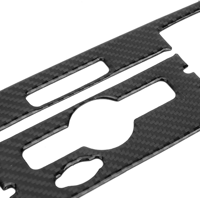 Carbon Fiber CD Air Conditioning Control Panel Cover for A Class B Class CLA GLA