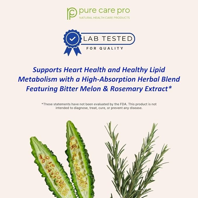 Tryglicare All-Natural Triglyceride Lowering Supplements for Maintaining Healthy Triglycerides Levels as a Daily Supplement Vegan &amp Gluten Free* (60 Capsules)