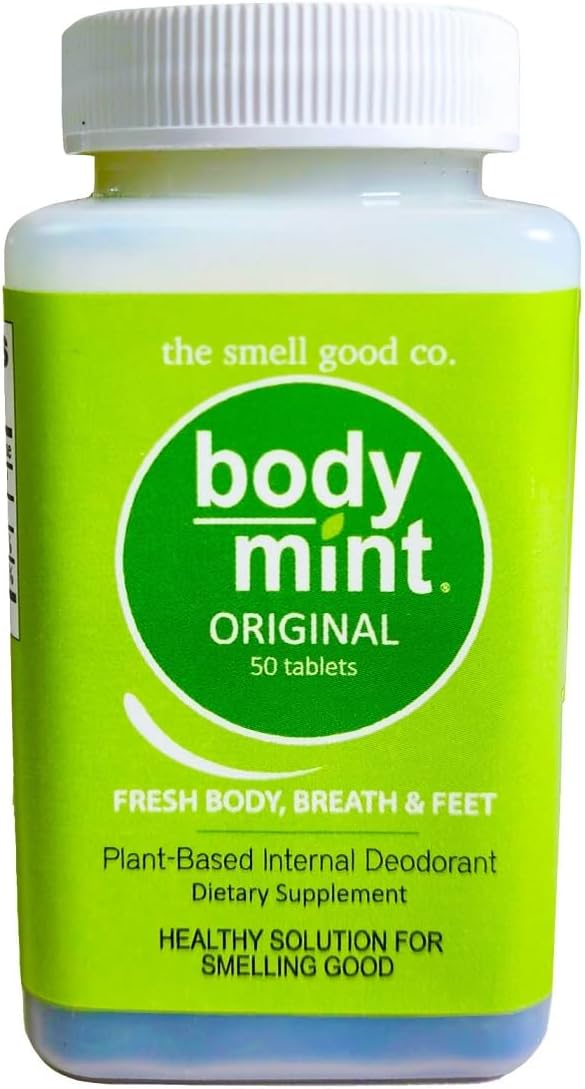 Body Mint Smell Great Day and Night Original 60 Tablets