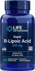 Life Extension Super R Lipoic Acid 240mg 90 Capsules Vegetarian