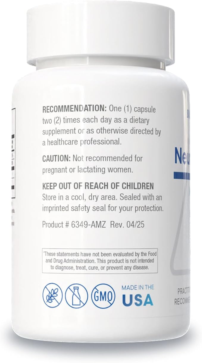 Biotics Research Neuro 5 HTP Plus Neurological Support Calm Brain Activity Healthy Sleep Patterns Overall Sense of Well-Being Promotes Relaxation Serotonin Precursor L Theanine 90 Capsules