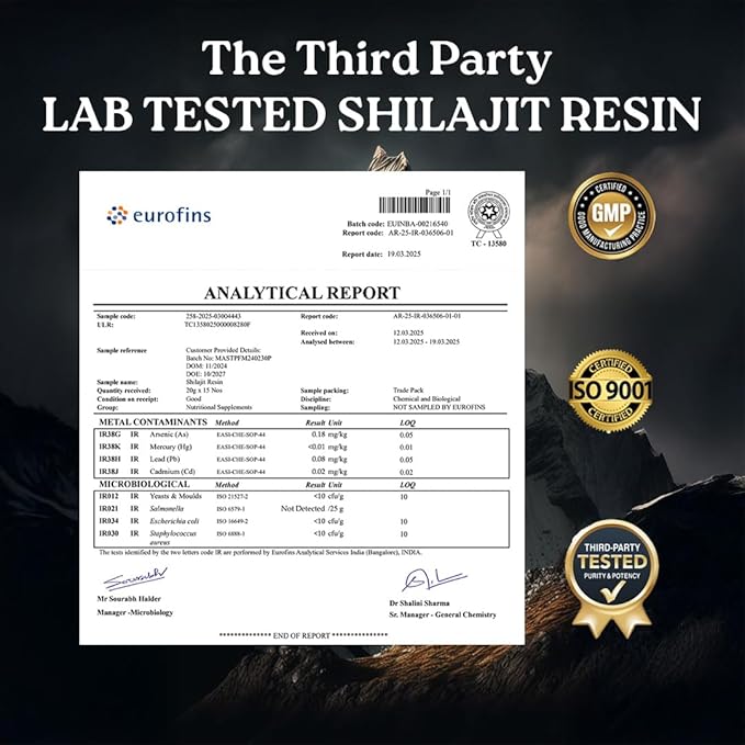 Mars Himalayan Organic Shilajit Resin | Natural Resin Sourced from the Himalayas | Supports Vitality Energy &amp Overall Wellness | 15g | Pack of 2