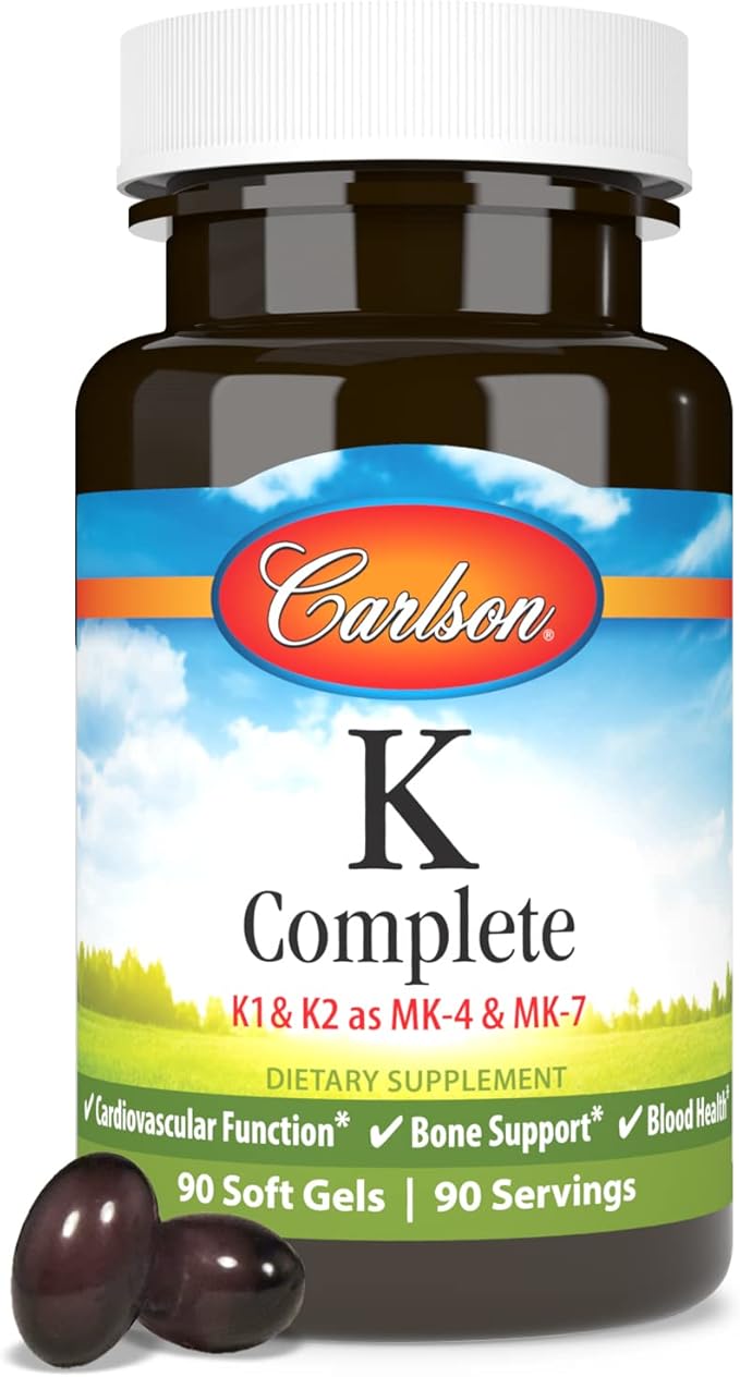 Carlson Labs K Complete Softgels 90 Count