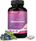 Pure Resveratrol 500mg – Antioxidant Healthy Aging &amp Heart Health Support