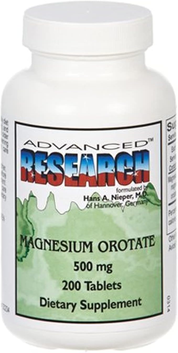 Dr. Hans Nieper Magnesium Orotate Tablets 500 Mg 200 Count