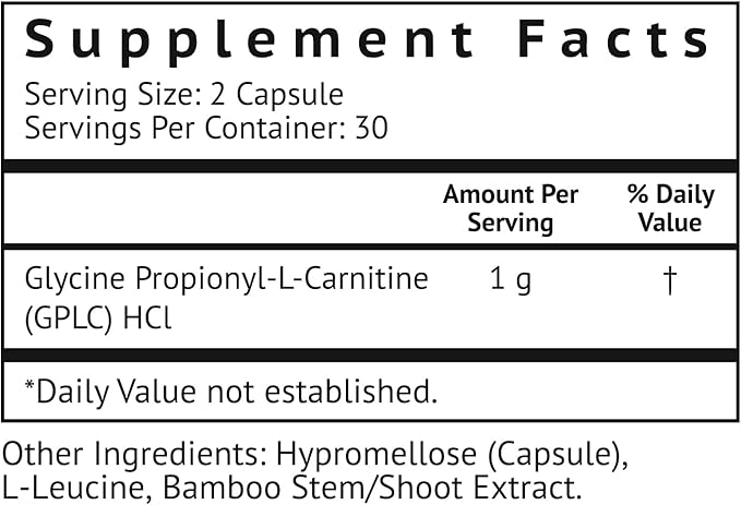 Circulation Boost Bundle - GPLC &amp PLCAR Capsules for Enhanced Blood Circulation (Already Within Normal Ranges)