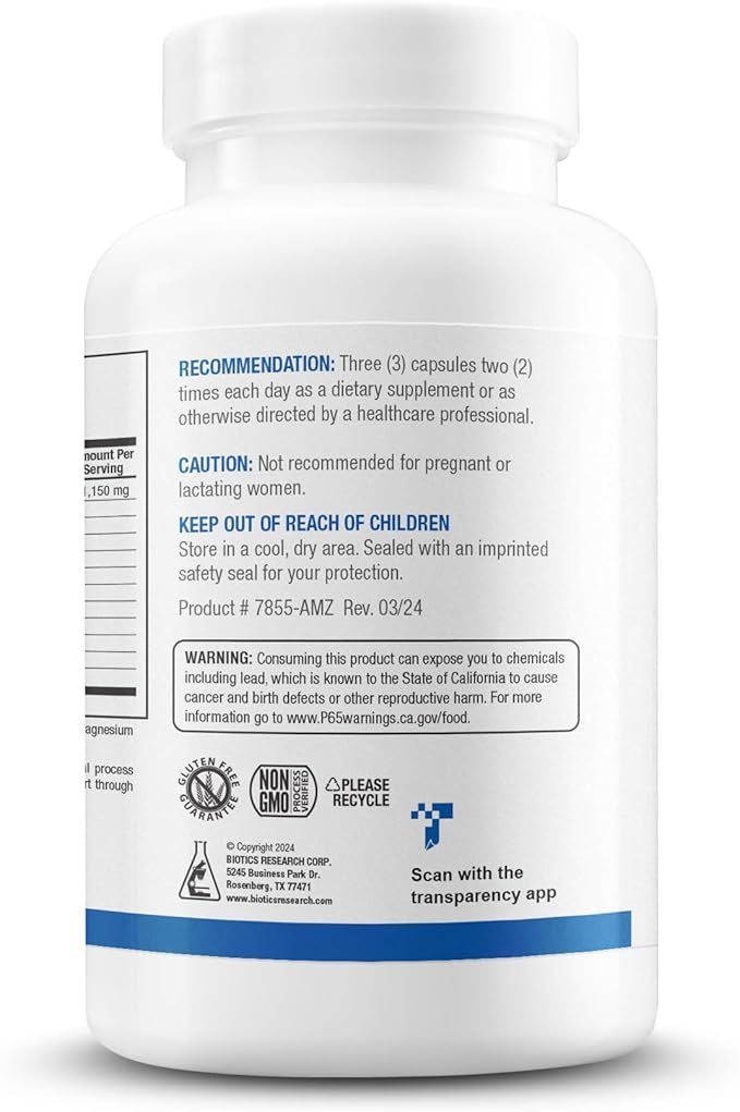 Biotics Research Intenzyme Forte™ Proteolytic Enzymes for Protein Digestion Immune &amp Circulatory Support + KappArest™ Turmeric &amp Boswellia Antioxidant Joint Support – 100 Tabs + 180 Caps