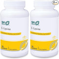 Klaire Labs SFI Health L-Lysine - 500 Milligrams Essential Amino Acid Support for Immune Health &amp Collagen Formation Hypoallergenic &amp Dairy-Free (100 Capsules) (Pack of 2)