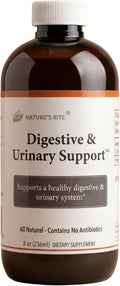 Nature's Rite Colloidal Silver Liquid Digestive &amp Urinary Support 45 ppm Silver Hydrosol for Immune Support (8 oz)
