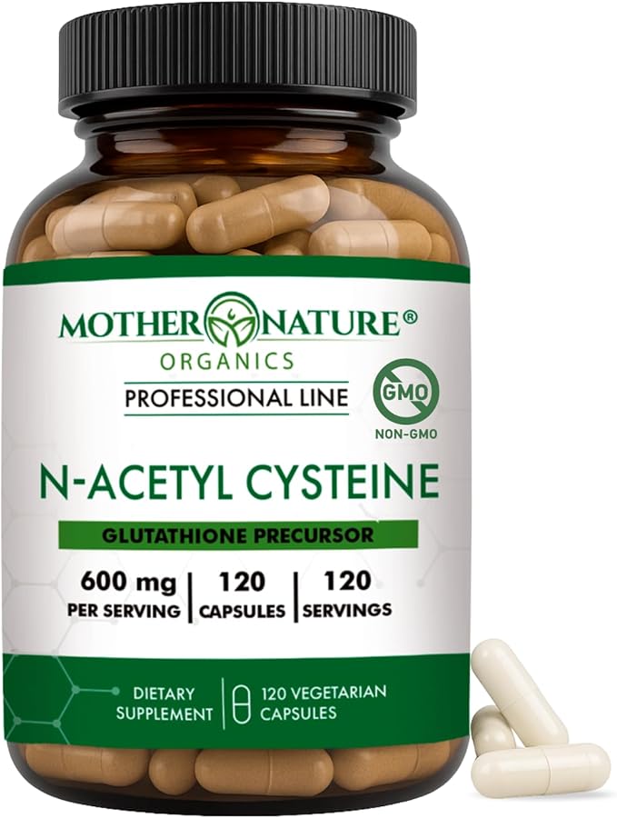 NAC + Omega-3 + B Complex Bundle – Immune Energy &amp Heart Support | Antioxidant Defense for Brain Stress &amp Wellness