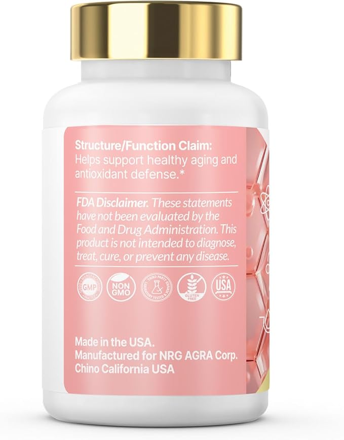 Resveratrol Supplement 250mg | 60 Capsules | Non-GMO &amp Gluten Free | Potent Complex