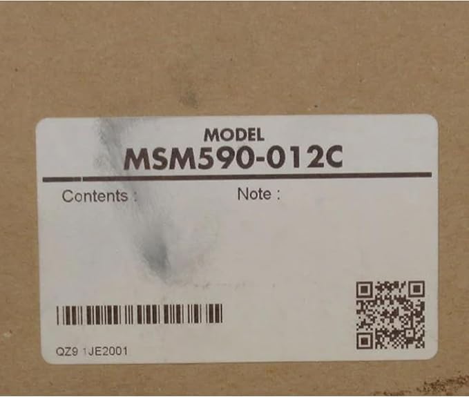 1 PCS New MSM590-012C Factory Packing with Warranty MSM590012C