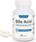 Conjugated Bile Acid Supplement 1000mg – Supports Fat Digestion &amp Absorption of Fats &amp Fat-Soluble Nutrients Gut Comfort &amp Nutrient Utilization 60 Capsules 30 Day Supply