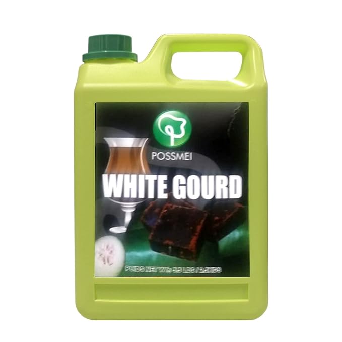 Possmei White Gourd Flavored Syrup 5.5 Pound Plastic Jar 1 Pack
