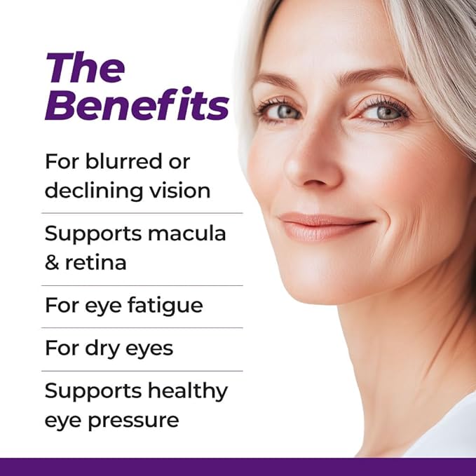 AFC Japan Ultimate Vision PRO – Improved Up-Sized Formula - Support Vitamins for Eye Health with Lutein Zeaxanthin Bilberry Nutrients for Blurry Dry Eyes Macular Health &amp Focus 45 Softgelsx3