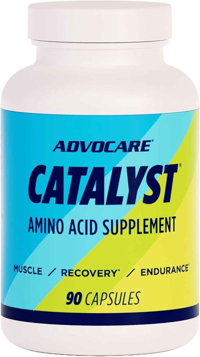 AdvoCare Catalyst Amino Acid Dietary Supplement - Pre-Workout Supplements for Muscle Building - 90 Capsules